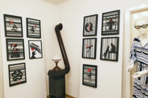 Original Rollpared-Bilder. Erschaffen von Wolfgang Mieke